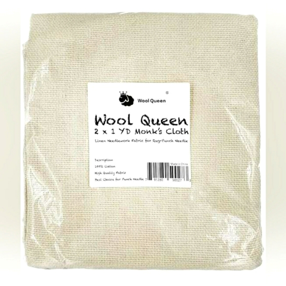 Wool Queen Monk's Cloth, 1x2 Yard - Picture 1 of 6